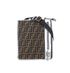 Fendi Zucca Front Zip Flat Messenger, front view